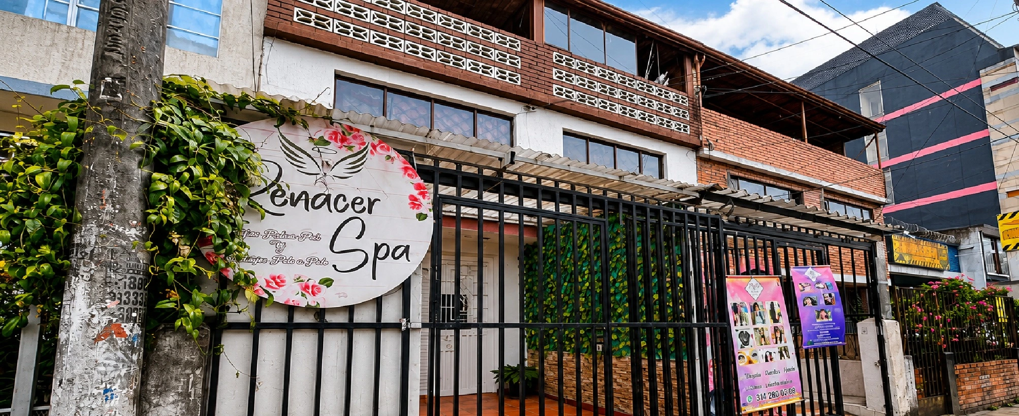 Fachada de la casa rentable en Carvajal, Bogotá